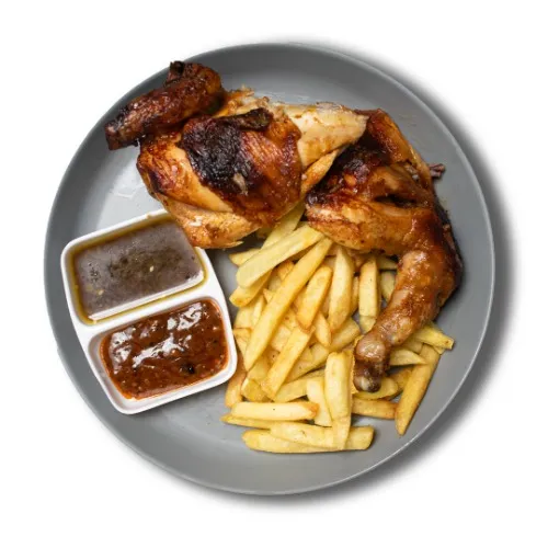 Half Chicken + French Fries