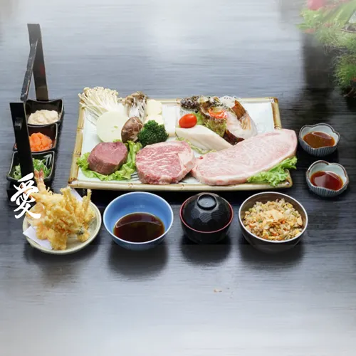 Wagyu Fukushima Teppanyaki Set (1 pax)