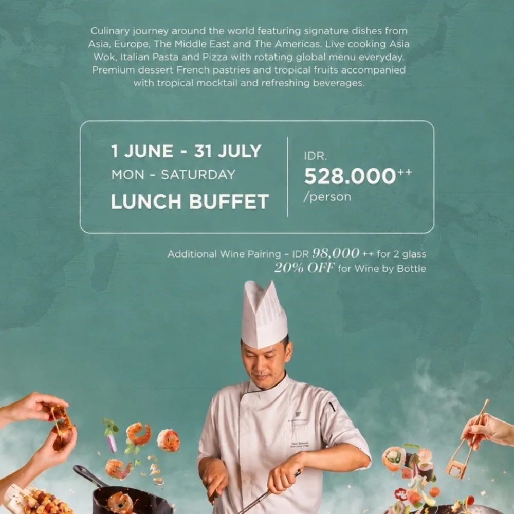 2 PAX Lunch Buffet