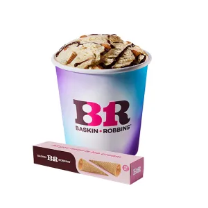 Handpacked Pint + Sugar Cone 12 pcs