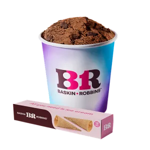 Handpacked Quart + Sugar Cone 12 pcs