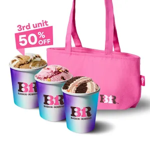 2 Pints, 3rd at 50% Pint + FREE Cooler Bag