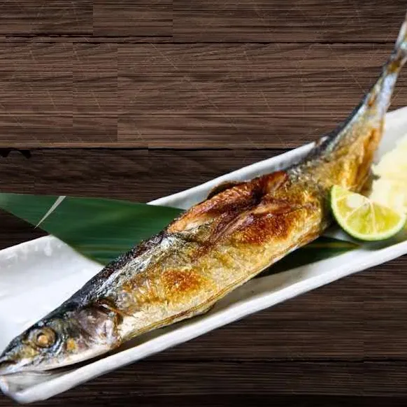 Salt Grilled Saury