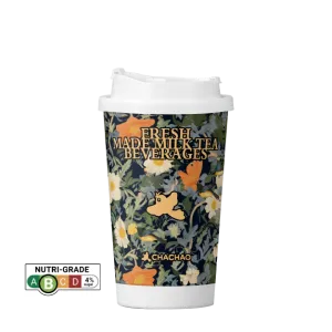 Cold L-Peach Oolong Fresh Milk Tea