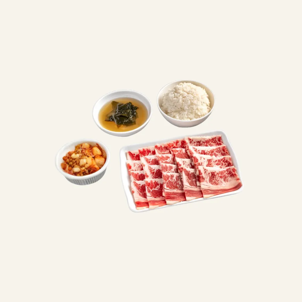 Karubi Beef Set (200g)