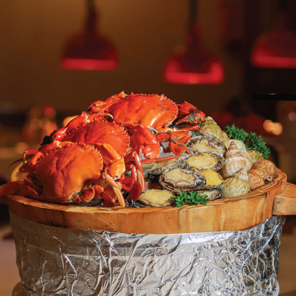 Seafood Buffet for Weekend Dinner