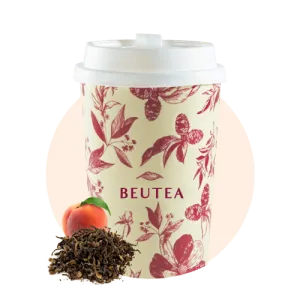 清心乌龙 White Peach Oolong Milk Tea - Regular
