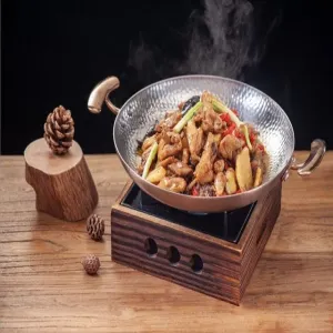 Tea Oil Stir-Fried Kampung Chicken
