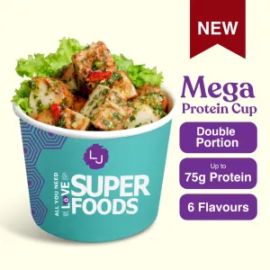 PC02 Mega Protein, Low Calories Cup (397 Kcal, 75g Protein)