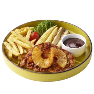 สเต๊กไก่ย่างฮิบาชิ
