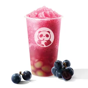Kyoho Grape Jasmine Tea Smoothie with Jelly