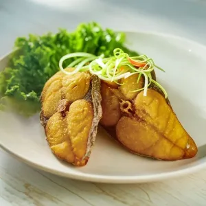 Deep-fried Tenggiri Fish