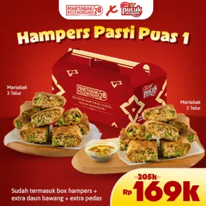 Hampers Puas 1 (2 Martabak 3 Telur)