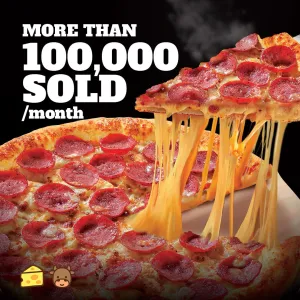 KJ US Favourite Beef Pizza (Regular)