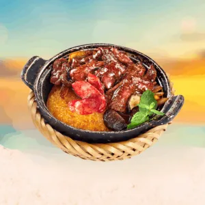 Cơm Niêu Bò Sốt Tiêu Đen