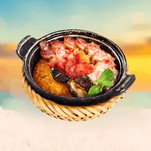 Cơm Niêu Thịt Sốt BBQ