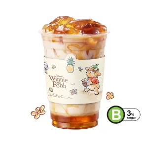 Osmanthus Bloom Tea Latte 金桂花香鲜奶茶