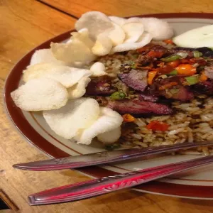 Nasi Goreng Sei Sapi Lada Garam