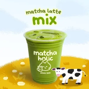 Matcha Latte Sữa Mix Size M