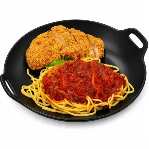 鸡扒意大利面 Chicken Chop Spaghetti