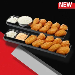 ปีกไก่บอนชอน (ไก่ทอด เกาหลี) (18 ชิ้น)