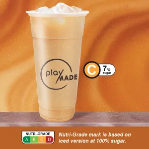 (L) Hazelnut Milk Tea