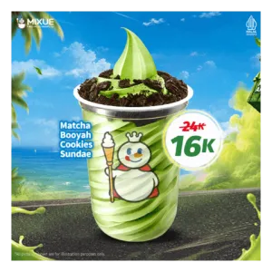 Matcha Booyah Cookies Sundae