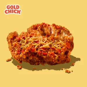 Ayam Geprek Sambal Bawang Teri Asin