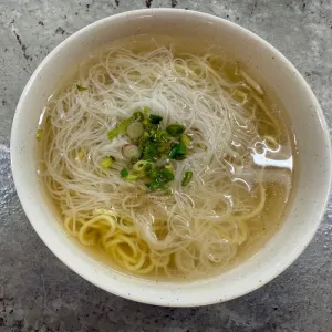 清汤 soup noodles