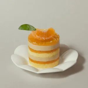 Bánh Mandarin & Earl Grey Layered