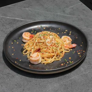 Spicy Seafood Aglio Olio