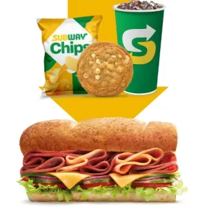 6-Inch Meal with Cookies/Chips
