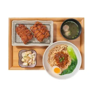 台灣銷魂麵客家紅糟肉 Signature Noodle Red Yeast Pork