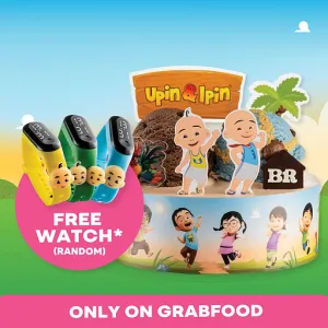 Upin & Ipin Cake, Free Watch