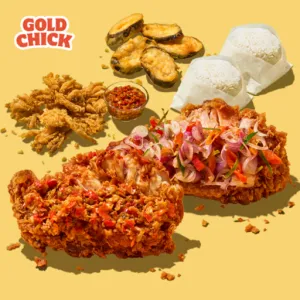 BUY 1 GET 1 Paket Nasi Ayam Geprek + Snacks