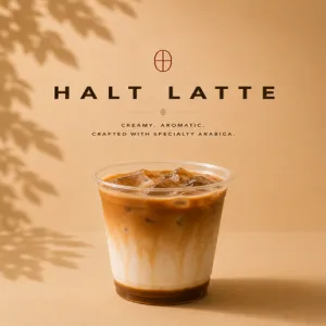 HALT Latte (FREE DONUT)