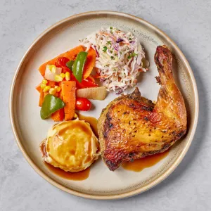 DD54 - (KJ) Dave's Original 1/4 Roast Chicken (3 Sides)