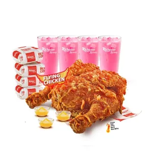 Combo Mabar Whole Flying Chicken