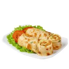 Pork Floss Egg Crepe Roll 猪肉松蛋饼