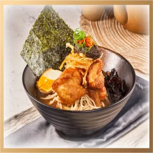 Black Truffle Ramen with Chicken