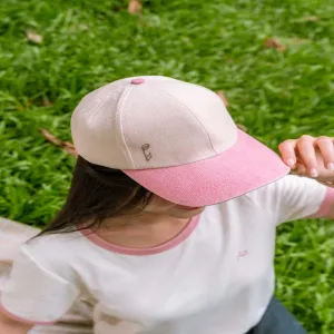 Mũ Chill Chill (Be – Hồng) + Túi vải rút