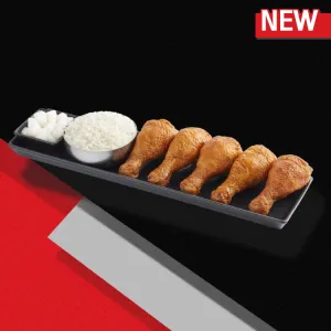 น่องไก่บอนชอน (ไก่ทอด เกาหลี) (5 ชิ้น)