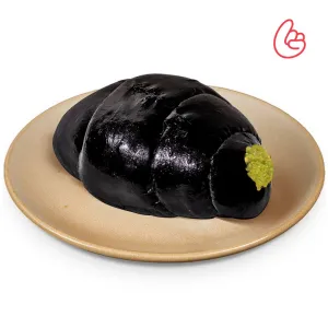 Pistachio Kunafa Charcoal Salt Bread