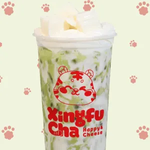 Trà sữa Thái Xanh Cheese Jellly (M)