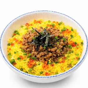 Cơm thịt bằm trứng sợi