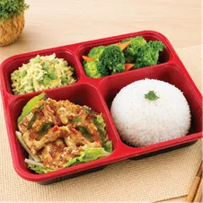 Salted Egg Sliced Pork Bento 咸蛋排骨王套餐