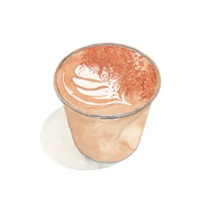 Cinnamon Date Latte
