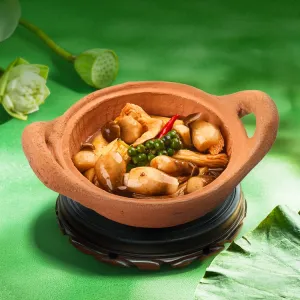 Phù Trúc Kho Nấm Mối (kèm cơm trắng)