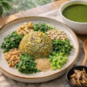 传统擂茶炒饭 - 经典美味 TRADITIONAL LEI CHA FRIED RICE