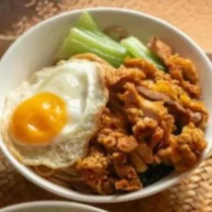 经典葱油鸡扒面 Classic Scallion Chicken Chip Noodle